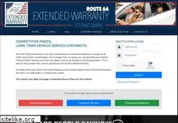 Sites similar to route66warranty.com
