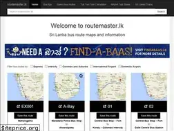 Sites similar to routemaster.lk