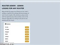 Sites similar to router-admin.net