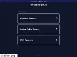 Sites similar to routerlogin.in