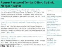 Sites similar to routerpassword.info