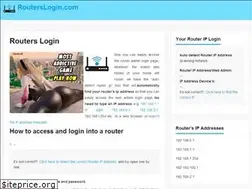 Sites similar to routerslogin.com
