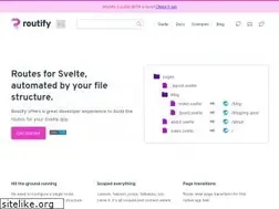Sites similar to routify.dev