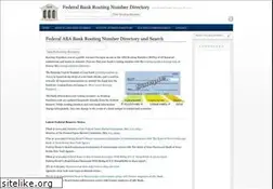 Sites similar to routing-numbers.com