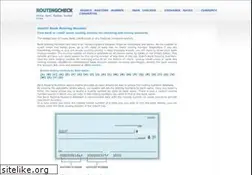 Sites similar to routingcheck.com