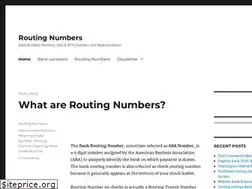 Sites similar to routingno.com