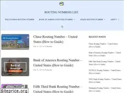 Sites similar to routingnumberslist.com