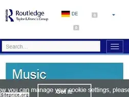 Sites similar to routledgemusic.com