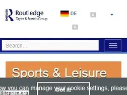 Sites similar to routledgesport.com