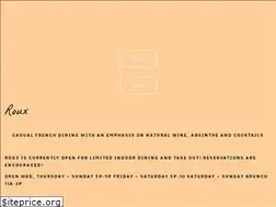 Sites similar to rouxparkave.com