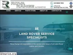 Sites similar to rovarange.com.au