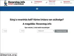 Sites similar to rovarstop.info