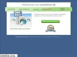 Sites similar to roverforum.de