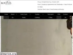Sites similar to rovitosclothing.com