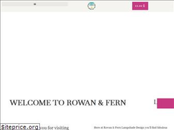 Sites similar to rowanandfernlampshadedesign.co.uk