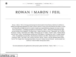 Sites similar to rowanandmaron.com