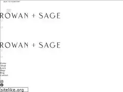 Sites similar to rowanandsage.com