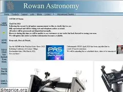 Sites similar to rowanastronomy.com
