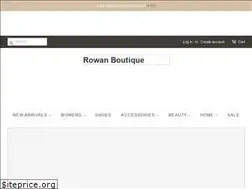 Sites similar to rowanboutique.com