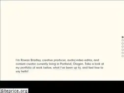 Sites similar to rowanbradley.com