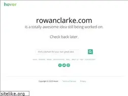 Sites similar to rowanclarke.com