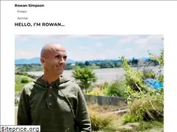 Sites similar to rowansimpson.com