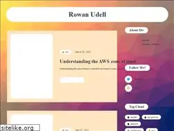 Sites similar to rowanudell.com