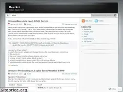 Sites similar to rowcket.wordpress.com