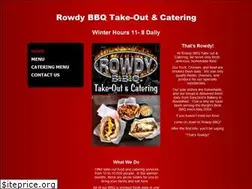 Sites similar to rowdybbq.com