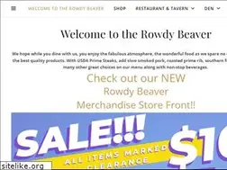 Sites similar to rowdybeaver.com
