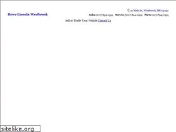Sites similar to rowelincolnwestbrook.com