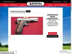 Sites similar to rowellauctions.net