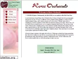 Sites similar to roweorchards.com