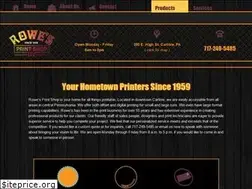 Sites similar to rowesprintshop.com