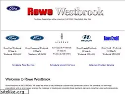 Sites similar to rowewestbrook.com