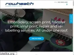 Sites similar to rowheath.com