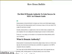 Sites similar to rowhousebuffalo.com