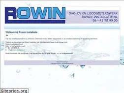 Sites similar to rowin-installatie.nl