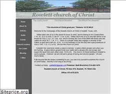 Sites similar to rowlettcoc.org