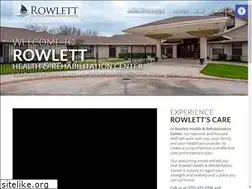 Sites similar to rowletthealth.com