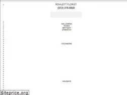 Sites similar to rowletttxflorist.com