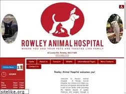 Sites similar to rowleyanimalhospital.com