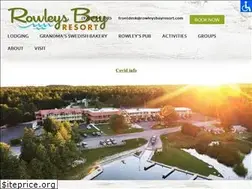 Sites similar to rowleysbayresort.com