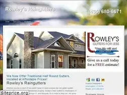 Sites similar to rowleysraingutters.com
