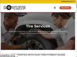 Sites similar to rowleystires.com