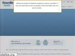 Sites similar to rowvillehealth.com