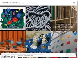 Sites similar to roxannafont.com