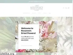 Sites similar to roxannesdriedflowers.com