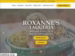 Sites similar to roxannestaqueria.com