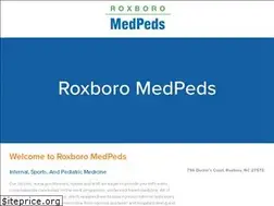 Sites similar to roxboromedpeds.com